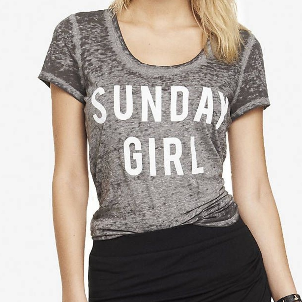 Express gray T-shirt